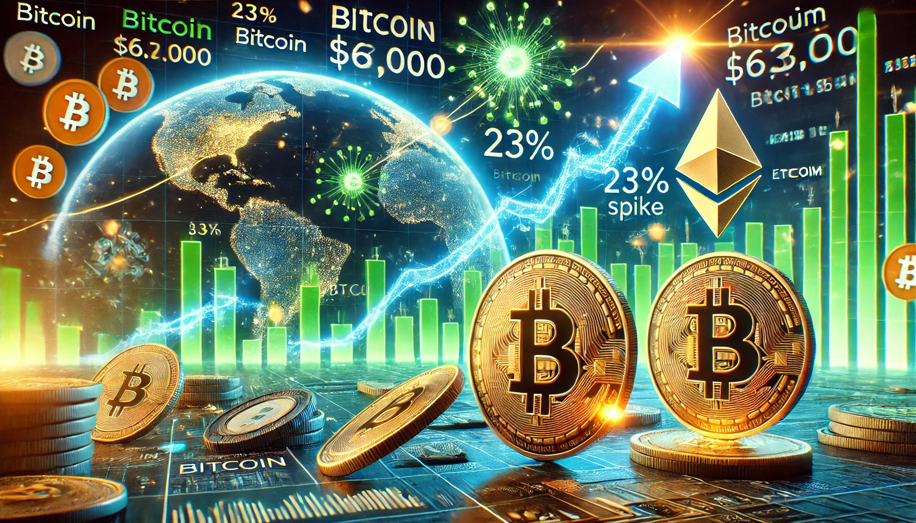 Sei Soars 23% as Bitcoin Crosses $63k: A Surge in Altcoins as Crypto Market Gains Momentum